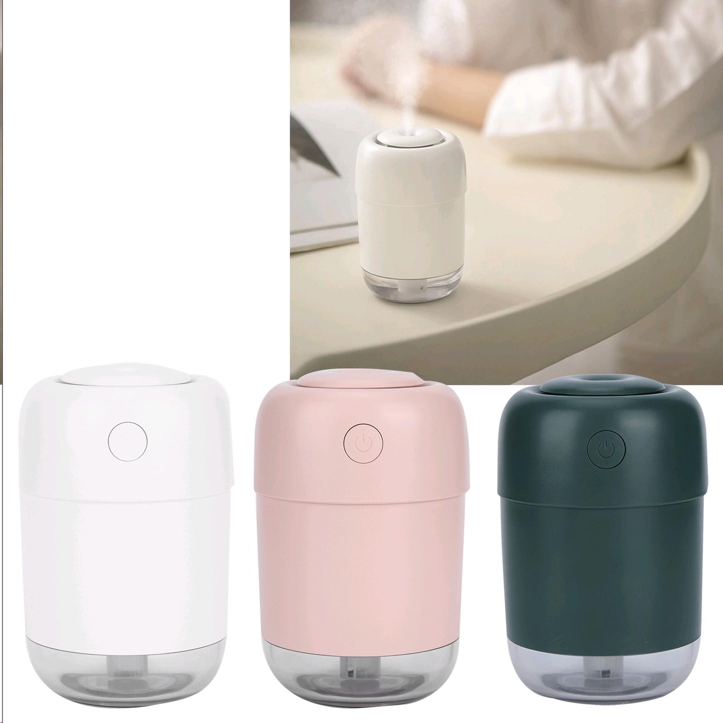 【2021年最新型★正規品PSE認証済】コロナ対策 加湿器 卓上 アロマ 超音波式  車用加湿器 除菌 空気浄化機 アロマディフューザー 次亜塩素酸水対応 部屋 オフィス 乾燥対策