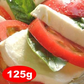 モッツァレラチーズ125g【5個以上購入で送料無料】本場イタリアから日本に空輸で到着！航空便のスケジュールに合わせて出荷日を調整致しますその為多少日程が変更になる場合がございます日時の指定不可[賞味期限：お届け後約5日]［税別］