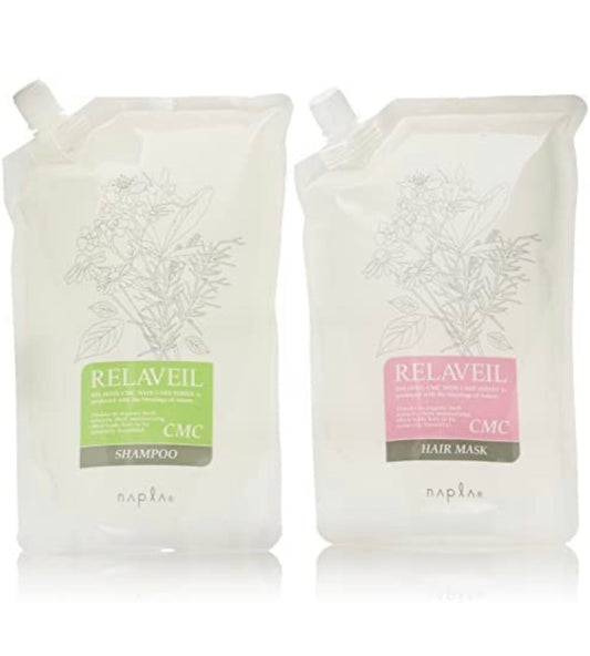 ナプラ リラベール CMCシャンプー 1000ml & CMCヘアマスク 1000gセット
