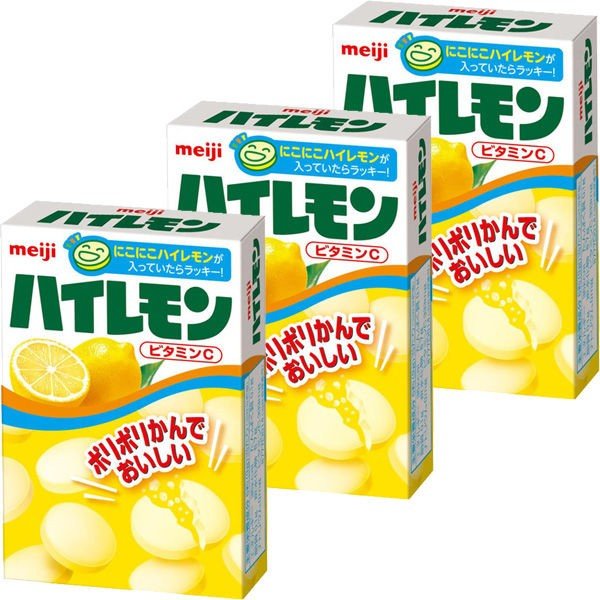【たっぷり3個！おまけ付き！】明治 ハイレモン 18粒入