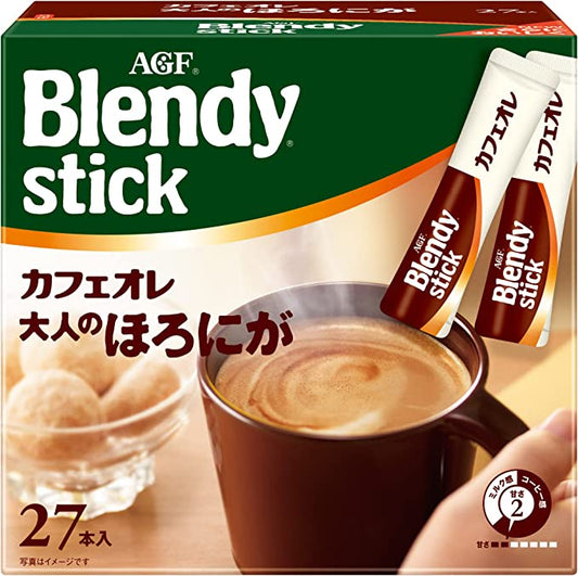 【おまけ付き！】AGF ブレンディ スティック カフェオレ 大人のほろにが27本 バラ売り
