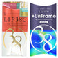 【数量限定】フローフシ LIP38℃ リップトリートメント +5℃ コーラルオレンジ / +UnFrame＜ホログラフィック＞ Shadow