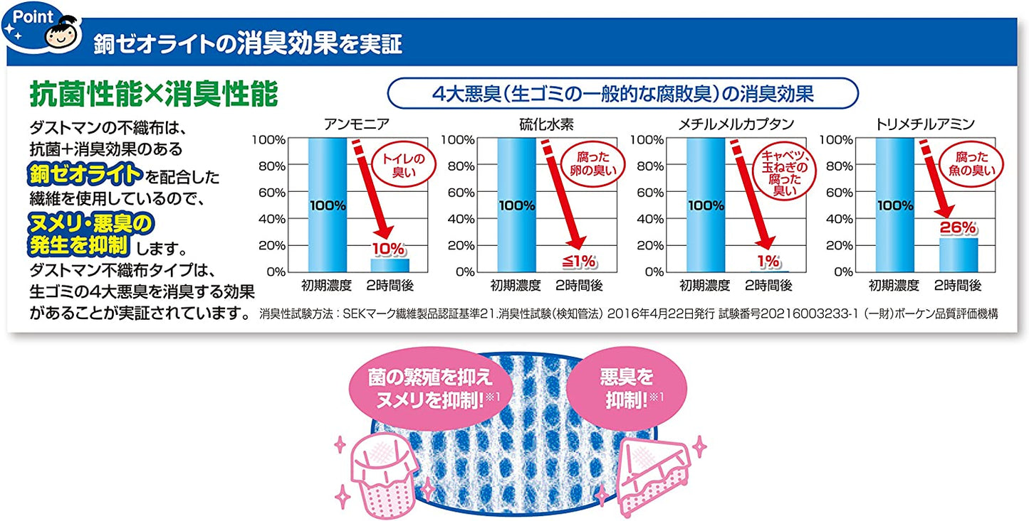 キチントさん ダストマン ○(マル) 50枚 不織布タイプ