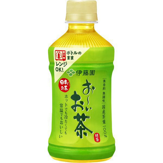 お~いお茶 緑茶 電子ﾚﾝｼﾞ対応ﾍﾟｯﾄﾎﾞﾄﾙ 345ml×24本