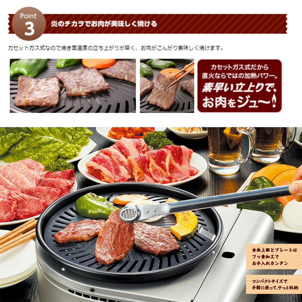 イワタニ カセットガススモークレス焼肉グリル やきまる2　CB-SLG-2