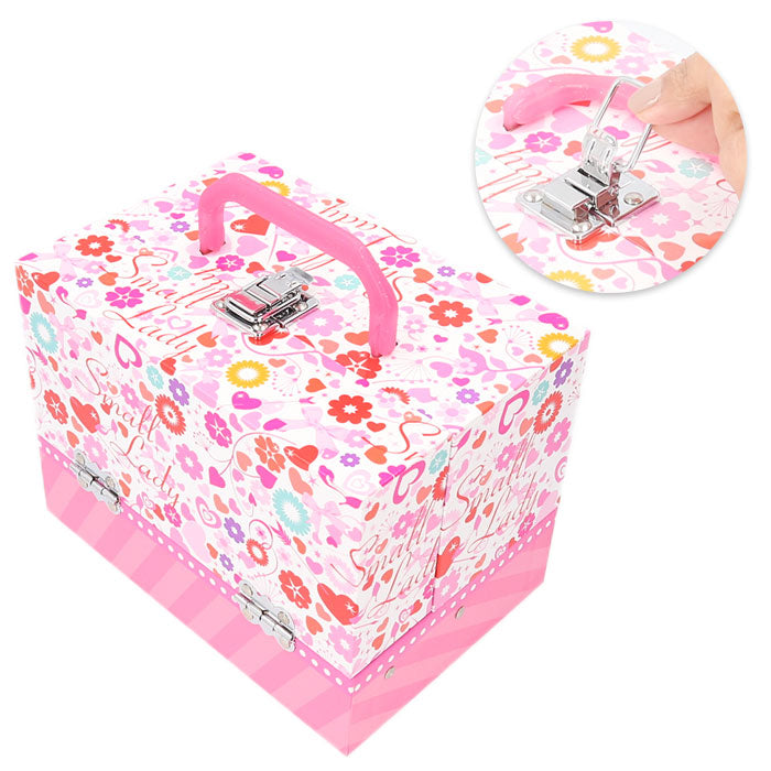 【PINKBOX・化粧品】 バニティ メイクボックス キッズ メイクセット 女の子 通販 コスメセット 化粧品セット メイクアップセット メイクアップボックス おままごと ごっこ遊び 知育玩具 かわいい メイク 化粧