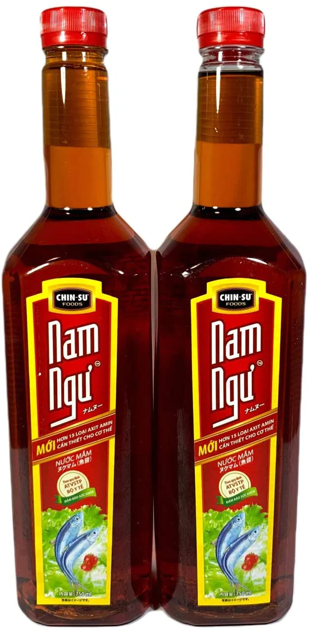 チンスー ヌクマム (魚醤) ナムヌー ベトナム産 ニョクマム 750ml 2本 Chin Su Nuoc mam Nam Ngu 750ml 2chai