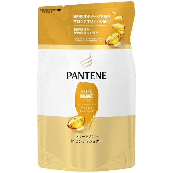 パンテーン エクストラダメージケア トリートメントコンディショナー 詰め替え 300g