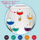 茶谷産業 Fun Science ガリレオ ガラスフロート 温度計 しずくS 333-203 (4957907431689)