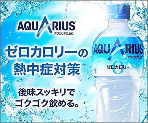 【送料無料】コカ コーラ アクエリアス ZERO ゼロ 500ml×48本/2ケース