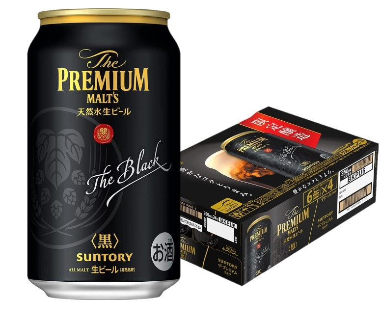 サントリー ザ・プレミアムモルツ 黒 350ml×1ケース/24本【3ケースまで1個口配送可能】
