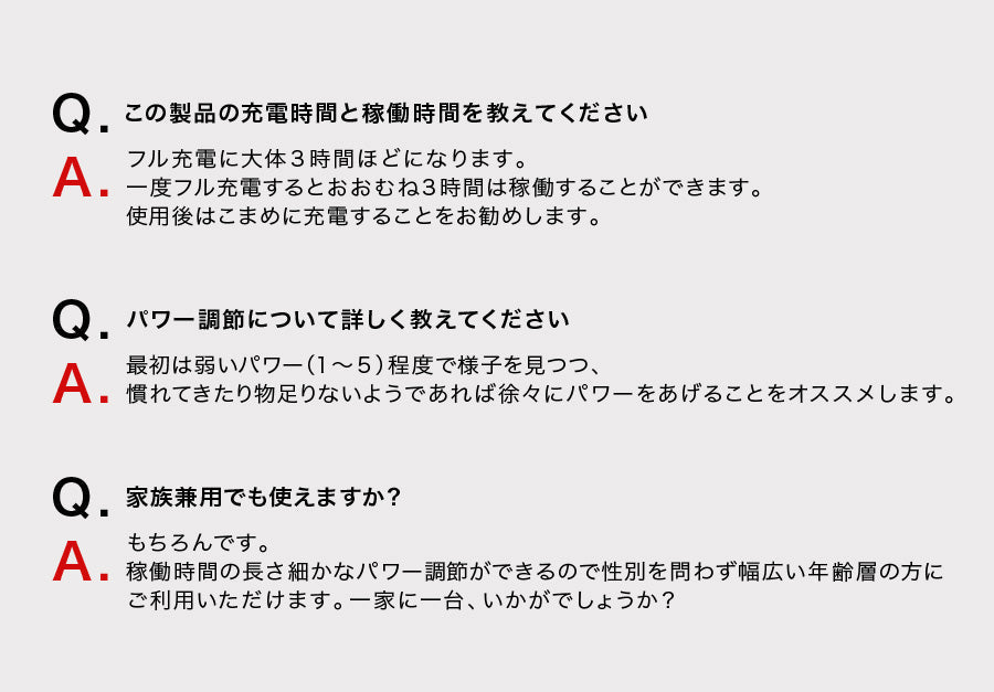 パーソナルマッサージガン richesse9