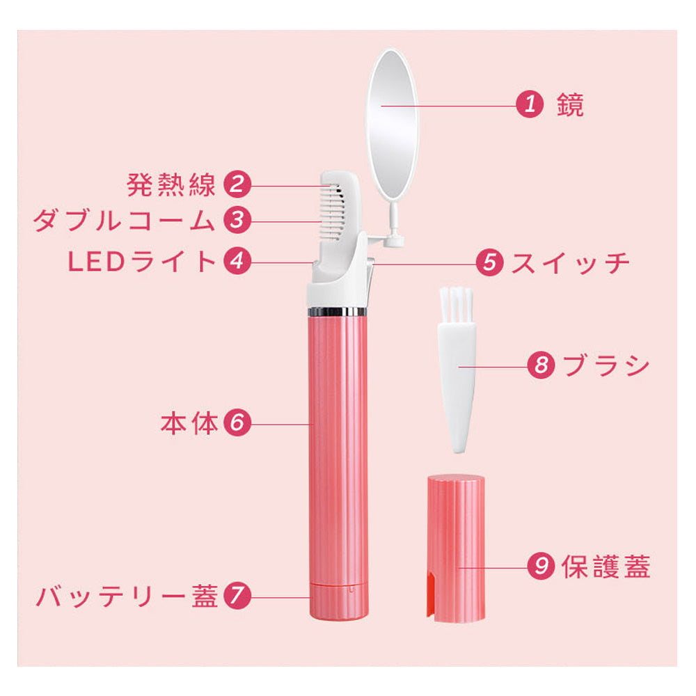 ヒートカッター アンダーヘアー用 脱毛 除毛 ビキニラインケア ムダ毛処理 Vラインカッター専用 電池式 ヒートカッター Vラインヒートカッター Vライントリマー アンダーヘア用 ビキニラインケア 専用 火傷防止 男女兼用 ピンク 送料無料