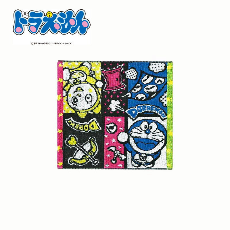 ドラえもん ウォッシュタオル わくわくポップアート DR-507 メール便可 日繊商工