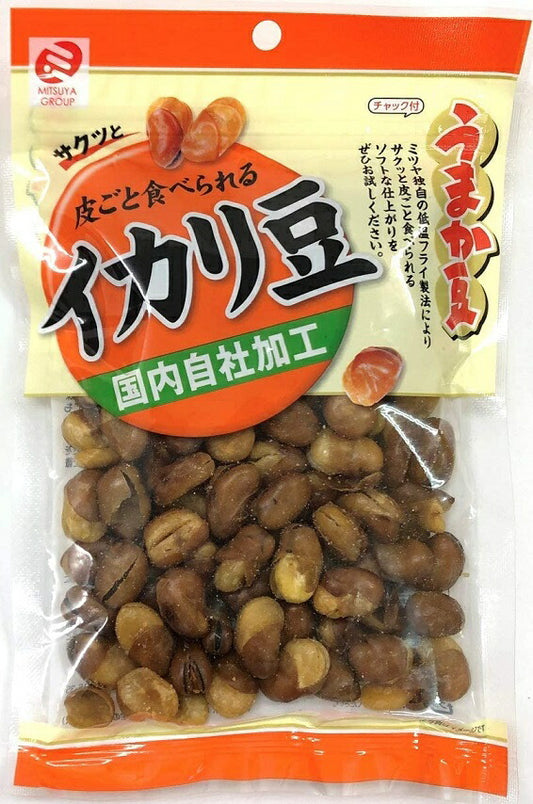 【送料無料】ミツヤ うまか豆イカリ豆 115g ×6袋ソラマメ そら豆 豆