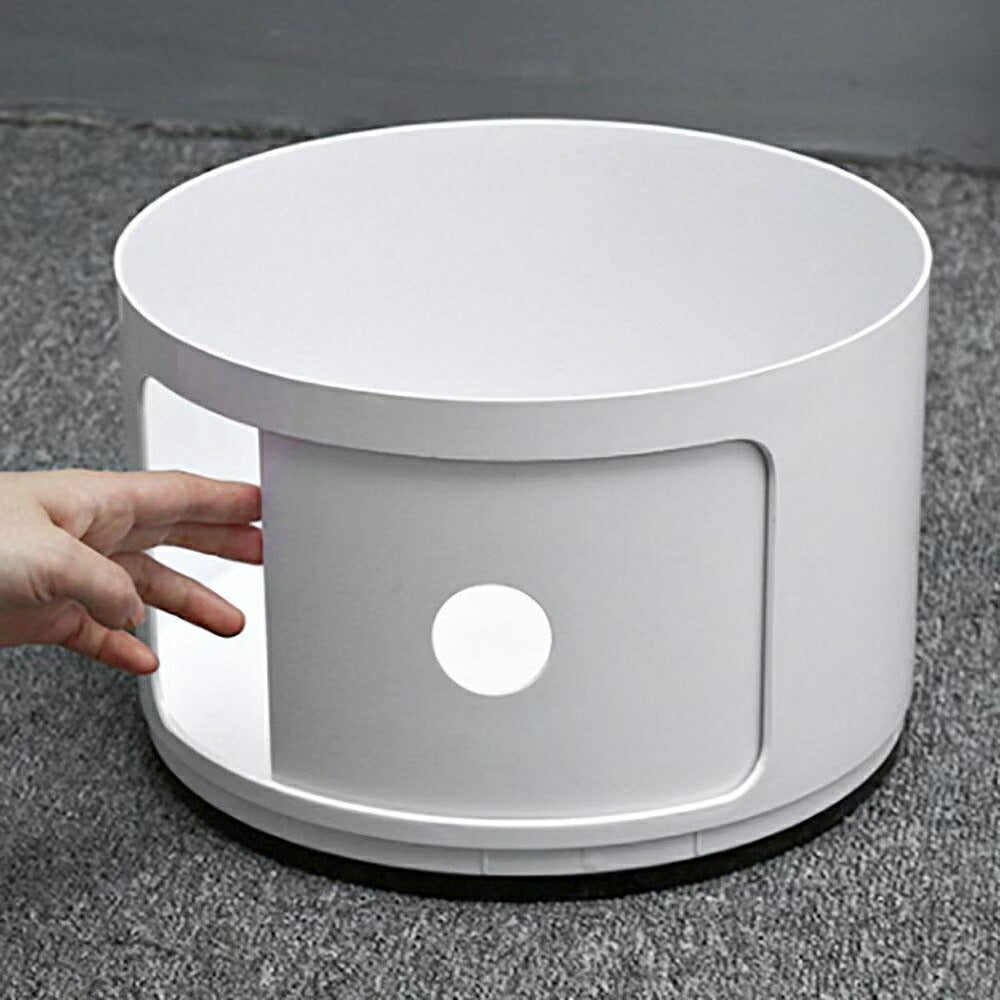 【人気商品】収納ボックス コンポニビリ リプロダクト 2段 収納 ホワイト プラスチック収納 収納BOX 円柱ラック リビングラック ラック キャビネット リビング 収納 デザイナーズ デザイナーズ家具 北欧 インテリア おしゃれ 玄関 かわいい