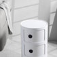 【人気商品】収納ボックス コンポニビリ リプロダクト 2段 収納 ホワイト プラスチック収納 収納BOX 円柱ラック リビングラック ラック キャビネット リビング 収納 デザイナーズ デザイナーズ家具 北欧 インテリア おしゃれ 玄関 かわいい