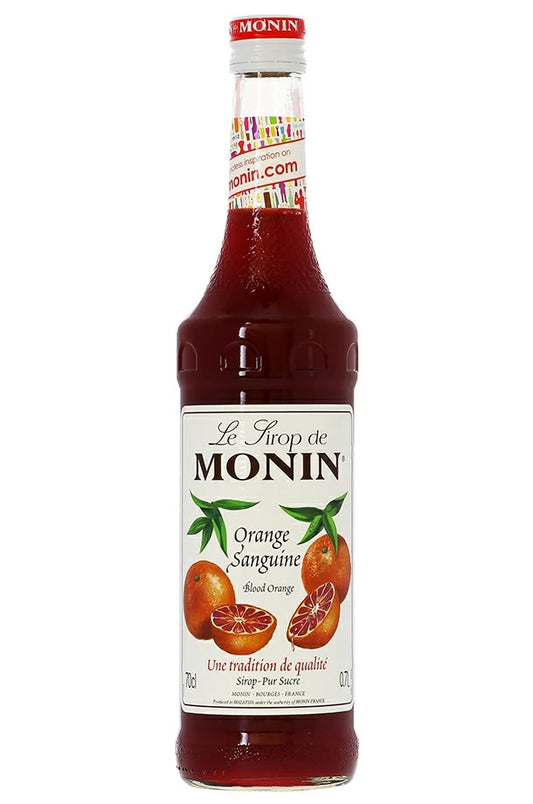 【送料無料】MONIN モナン ブラッドオレンジ シロップ 700ml×6本【ご注文は12本まで同梱可能】ノンアルコール シロップ