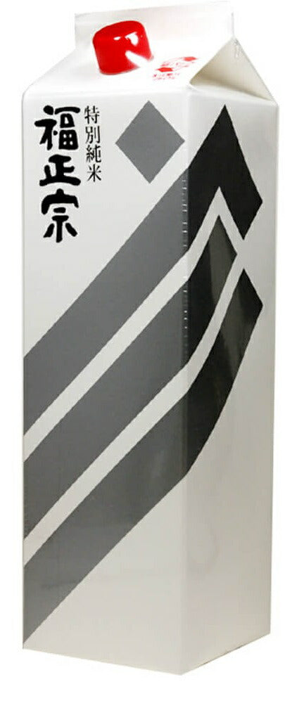 【石川の地酒】【送料無料】福正宗 銀ラベル 特別純米酒 パック 1800ml 1.8L×12本【北海道・沖縄県・東北・四国・九州地方は必ず送料が掛かります】