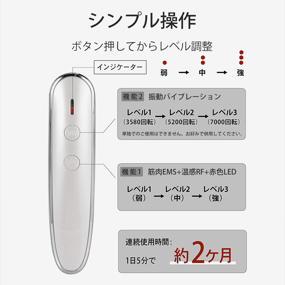 電動頭皮ブラシ ヘアブラシ EMS RF機能 3D振動 全身使用可 美顔器 たるみ しわ 頭皮ケア コードレス 防水 くし 美髪ケア 美容家電 USB充電式 敬老の日 女性 メンズ プレゼント 人気 母の日 KKS-189