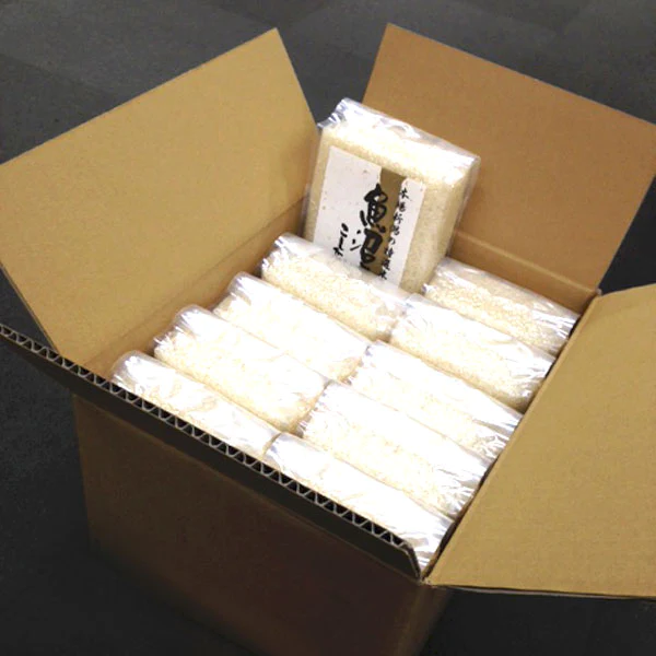 【新潟米 令和3年産】無洗米 新潟産 コシヒカリ 真空パック 10セット 白米 10kg (1kg×10袋) チャック付パック