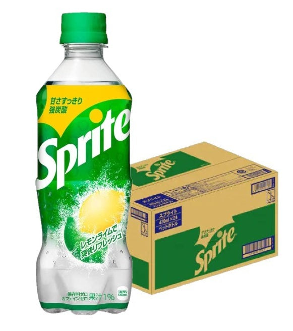【送料無料】 コカ コーラ スプライト 470ml×1ケース/24本