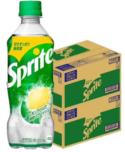 【送料無料】 コカ コーラ スプライト 470ml×2ケース/48本