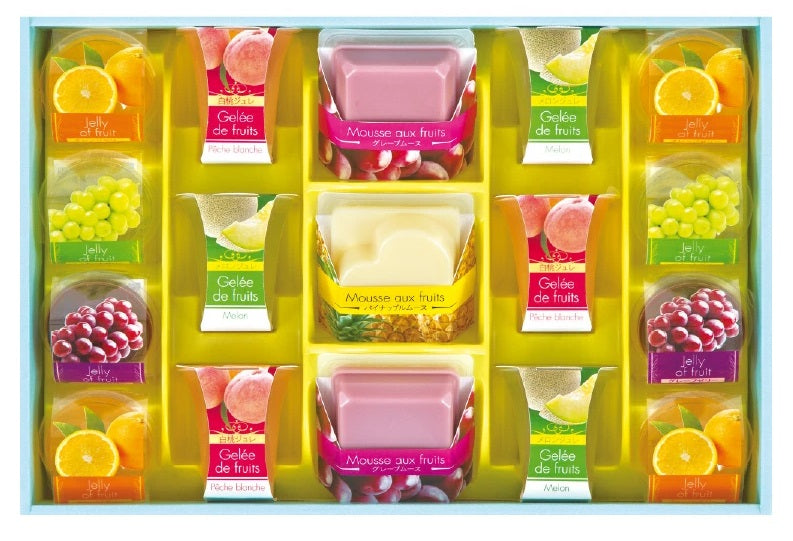 【送料無料】 洋菓子 ヴィヴァーチェ フルーツゼリーの贈り物 VIC-30 1セット【熨斗・ご贈答品の対応致します】