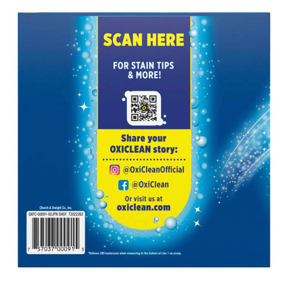 1500g  オキシ 大容量 【友招】コストコ 定番人気商品 オキシクリーン OXICLEAN 酸素系漂白剤 洗濯 消臭 シミ取り 1.5kg 1,500g レターパックライト　送料込み