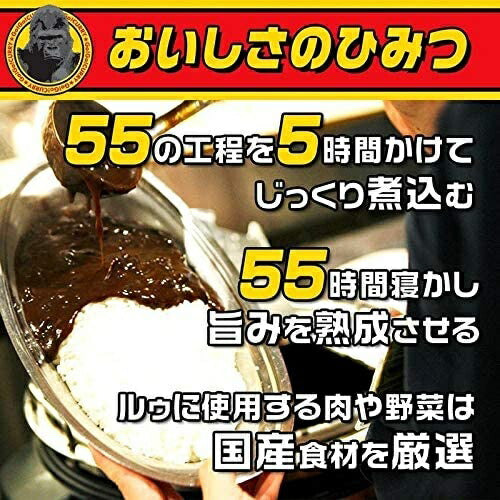 【送料無料】ゴーゴーカレー レトルトカレー 中辛 10箱(20食)セット
