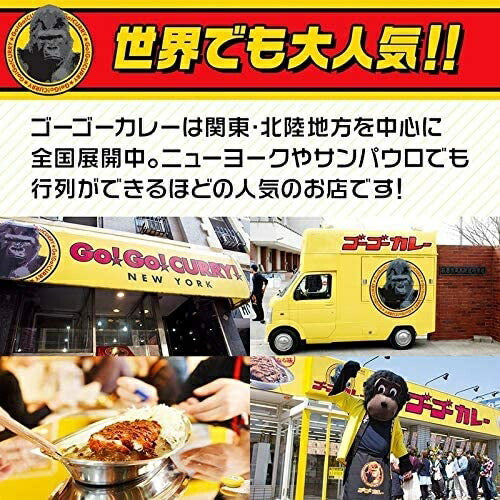 【送料無料】ゴーゴーカレー レトルトカレー 中辛 5箱(10食)セット