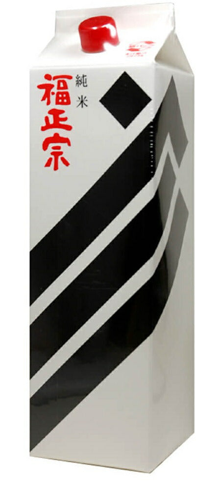 日本酒 石川 福光屋 福正宗 黒ラベル 特別純米酒 1800ml 1.8L 1本【ご注文は2ケース(12本)まで1個口配送可能です】