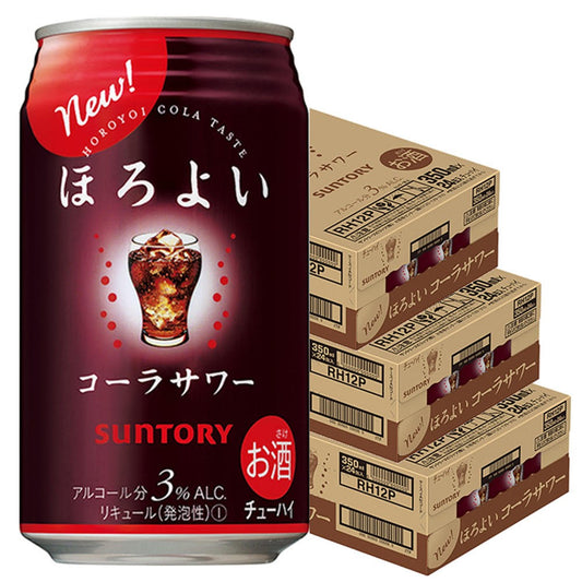 【送料無料】サントリー ほろよい コーラサワー 350ml×3ケース/72本【北海道・沖縄県・東北・四国・九州地方は必ず送料が掛かります】