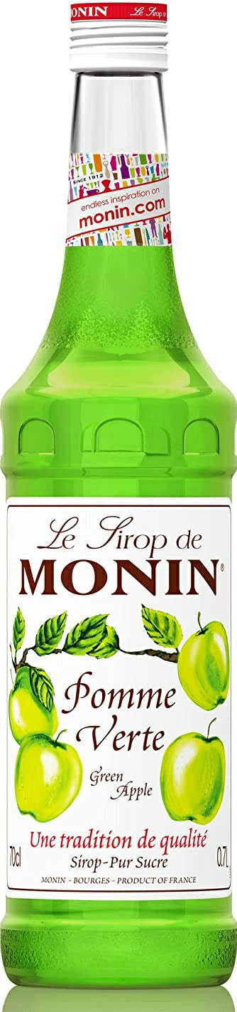 MONIN モナン グリーンアップル・シロップ 700ml 1本【ご注文は12本まで同梱可能】ノンアルコール シロップ