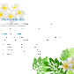 ハワイアンおむつケーキ【Sサイズ/プルメリア・ピンク】綺麗なプルメリアのお花がいっぱい/出産祝い