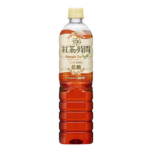 【送料無料】UCC 紅茶の時間 ストレートティー 低糖 900ml×24本/2ケース