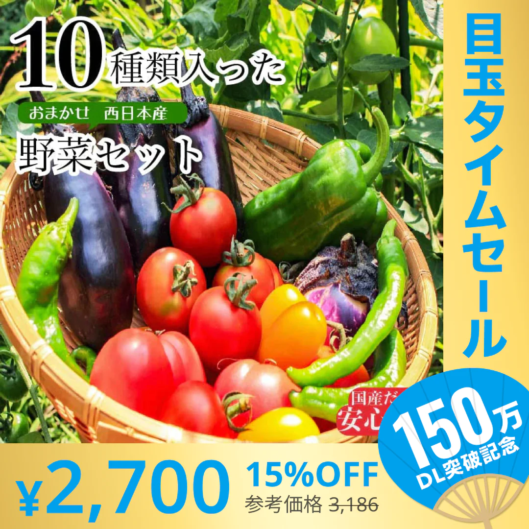 【超シェア買い祭】送料無料 野菜セット 10品セット おまかせ野菜セット 野菜詰め合わせ お試し野菜セット 西日本野菜セット フードロス 岡山 複袋 福袋 送料込 も ったいない 人気 安い 野菜宅配 おすすめ プレゼント ギフト 実用的 父の日 ギフト 福袋 お正月【エコ得】