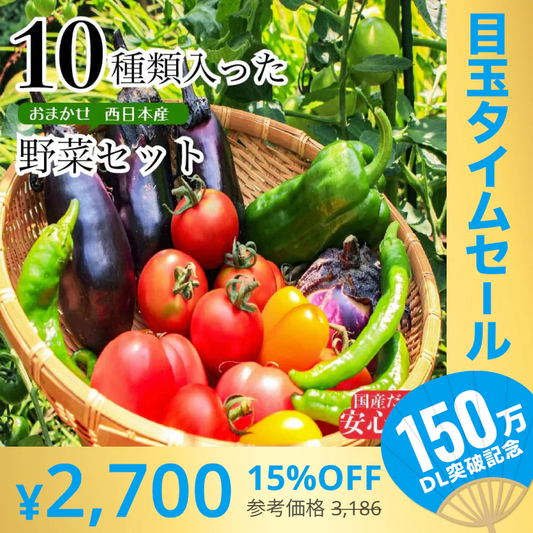 【超シェア買い祭】送料無料 野菜セット 10品セット おまかせ野菜セット 野菜詰め合わせ お試し野菜セット 西日本野菜セット フードロス 岡山 複袋 福袋 送料込 も ったいない 人気 安い 野菜宅配 おすすめ プレゼント ギフト 実用的 父の日 ギフト 福袋 お正月【エコ得】