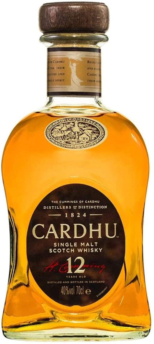 【並行輸入品】シングルモルト カーデュ 12年 700ml 1本【12本まで1個口配送可能】