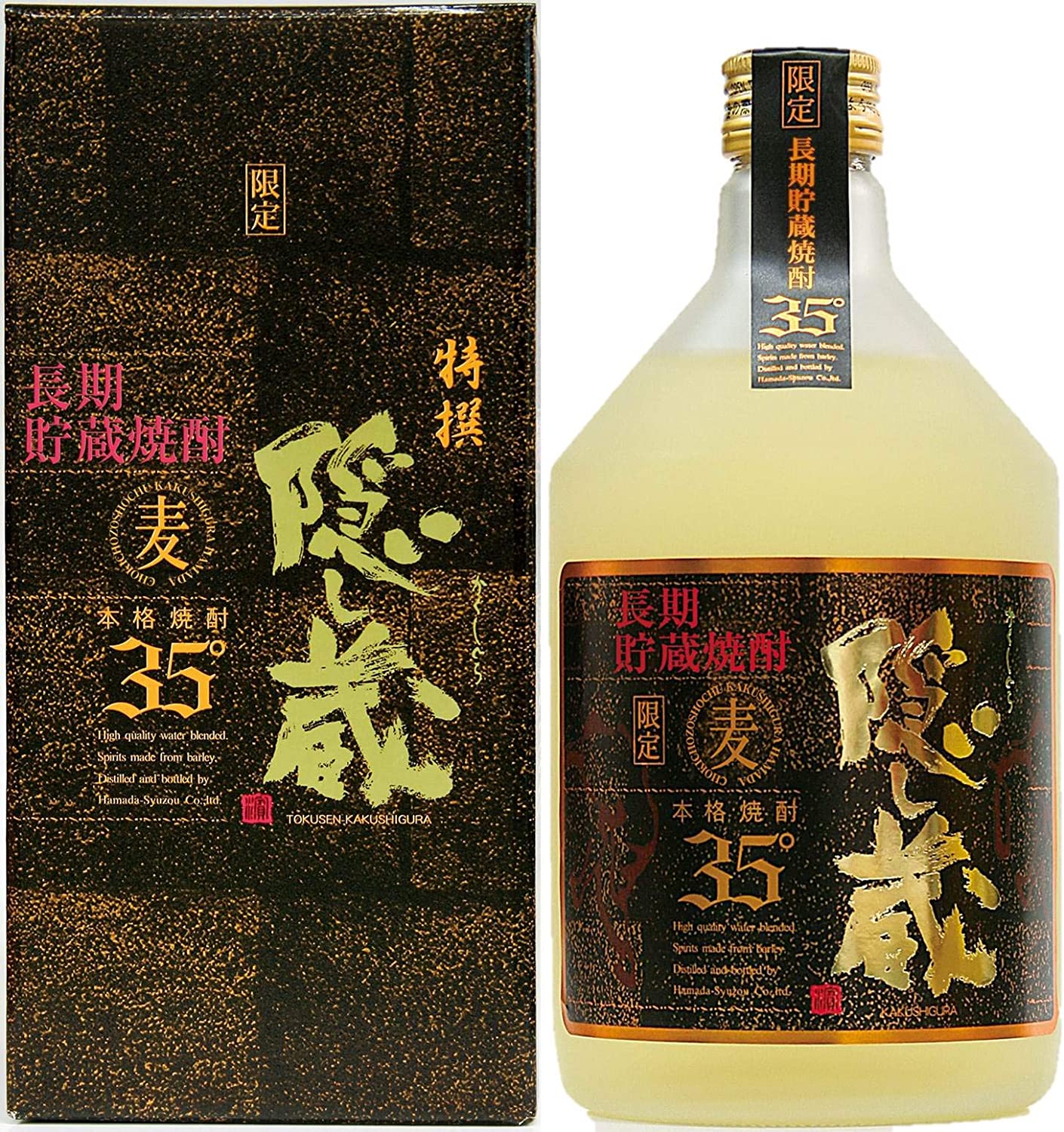 【送料無料】濱田酒造 隠し蔵 特撰 麦 35度 720ml×6本【ご注文は12まで同梱可能】