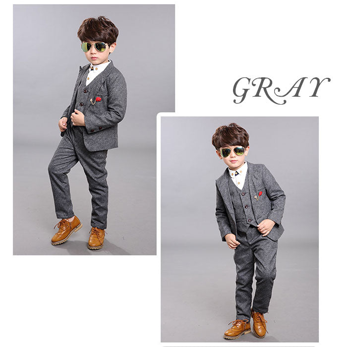 【ネイビー・140cm】 フォーマル 男の子 通販 キッズ スーツ 卒園式 入学式 卒業式 入園式 ジャケット シャツ ベスト パンツ ズボン 結婚式 七五三 発表会 パーティ 子供服 ジュニア 100 110