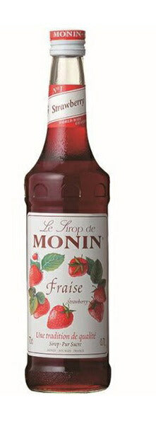 MONIN モナン ストロベリー・シロップ 700ml 1本【ご注文は12本まで同梱可能】ノンアルコール シロップ
