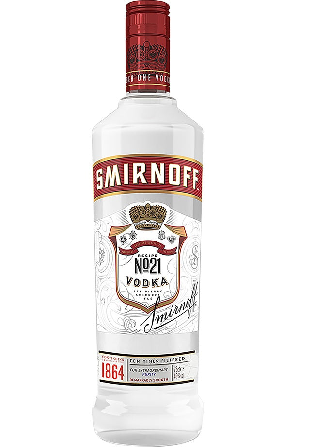 【送料無料】キリン スミノフ ウォッカ レッド 40度 750ml×6本【北海道・東北・四国・九州は別途送料がかかります】