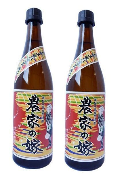 【送料無料】焼酎 霧島町蒸留所 焼き芋焼酎 農家の嫁 25度 720ml×2本【北海道・沖縄県・東北・四国・九州地方は必ず送料がかかります】【熨斗・ご贈答品の対応可】