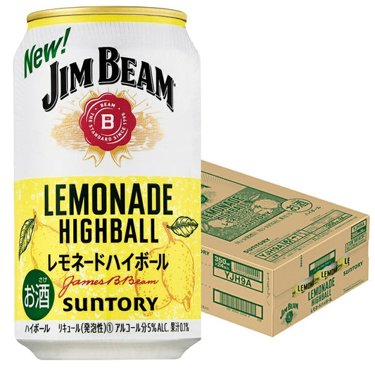 【送料無料】サントリー ジムビーム レモネード ハイボール 350ml×1ケース/24本【北海道・沖縄県・東北・四国・九州地方は必ず送料がかかります】