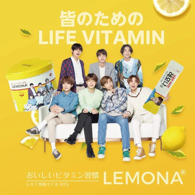 LEMONA × BTS スペシャルパッケージ ( 30包×8個 ) 日本語パッケージ　公式特典付き　国内流通正規品