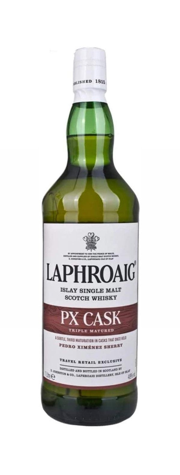 【17日までエントリーで最大P5倍】 ラフロイグ PX カスク 48度 1000ml 1L 1本【12本まで1個口配送可能】
