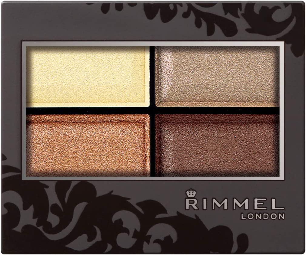 在庫限り　パッケージの方には傷や汚れなどがある場合もございます Rimmel (リンメル) ロイヤルヴィンテージ アイズ 018 アイシャドウ ダスティレモン