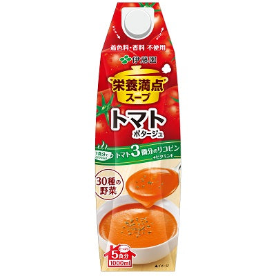 伊藤園 栄養満点ｽｰﾌﾟ ﾄﾏﾄﾎﾟﾀｰｼﾞｭ 1000ml×6本