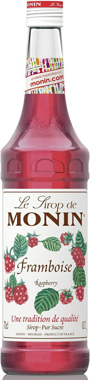 MONIN モナン ラズベリー・シロップ 700ml 1本【ご注文は12本まで同梱可能】ノンアルコール シロップ